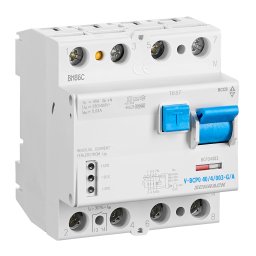 Intrerupator, diferential, Schrack, PRIORI, Tip A, Tetrapolar, 4P, Curba G, VSF, 40A, 30mA, 10kA