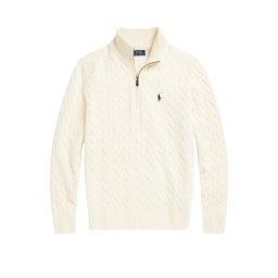 POLO RALPH LAUREN Pulover 2/15 Wool/Cash Rws-Lsl-Plo 710876766001 101 natural