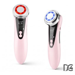 Dispozitiv facial multifunctional pentru ingrijirea pielii, Tratament Facial, Curatare ten, Hidratare, Intinerire, Lifting, Antirid, Masaj facial, 3W