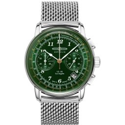 Zeppelin Zeppelin 7614M-4 Mens Watch Los Angeles Chronograph 42mm 5ATM 7614M-4