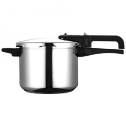 Oala sub presiune Fagor Level, 6 l, 90 kPa, 22 cm, 5 sisteme de protectie, fund cu 3 straturi, inducție, argintiu