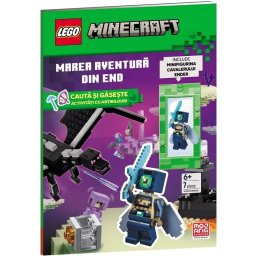 LEGO MINECRAFT - Marea aventura din End. Activitati cu abtibilduri