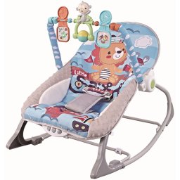 Scaunel balansoar Chipolino Baby Spa Blue