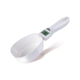 Lamart - Lingură cântar cu afișaj LCD, 2xAAA, albă