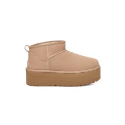 UGG Ghete Classic Ultra Mini Platform 1135092 00E6 sand