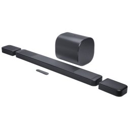 Sistem Soundbar JBL Bar 1300 MK2 11.1.4 Subwoofer Wireless Dolby Atmos MultiBeam 3.0 Putere Totala de Iesire 2470W Negru
