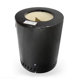 Aparat de copt ardei Rubino RU-01, 1200W, 1 buc, Otel, 27x20 cm, Negru