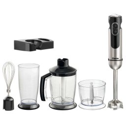 Blender 4in1 Bartscher 130206, 700 W, 5 viteze, 1250/800/500 ml, Negru