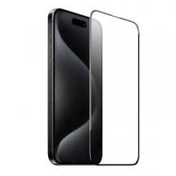 Folie de protecție ecran Hoco G16 pentru Apple iPhone 16 Pro Max, sticlă securizată, adeziv integral, 5D - neagră
