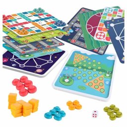 B36K Joc de logică de masă – set cu 10 jocuri
