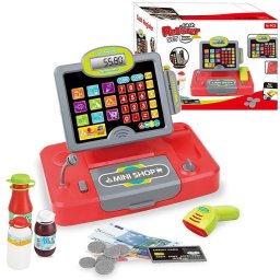 B45C ​​Casă de marcat pentru copii cu microfon, scaner și ecran LCD