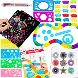 K101C Set de pictură tip spirograf