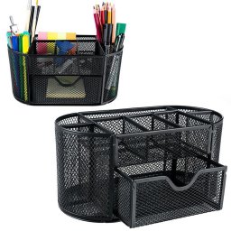 Mobilier interior M14A Organizator de birou din metal – 9 compartimente