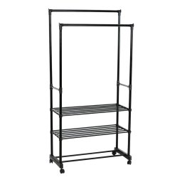 Mobilier interior M19F Cuier metalic cu 2 rafturi