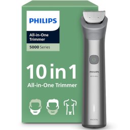 Aparat de tuns multifuncțional PHILIPS MG5921/15, 10-in-1, Seria 5000, Silver
