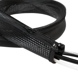 Manson organizare cabluri Logilink cu fermoar, 0.2x2m, Black
