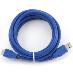 Cablu GEMBIRD USB 3.0 AM la Micro BM 1.8m Cablexpert CCP-MUSB3-AMBM-6, Blue