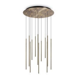 Candelabru Look 341101, LED 19W 2700K, D 60 cm, alamă, aluminiu