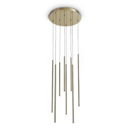 Candelabru Look 371184, LED 16W 3000K, D 45 cm, alamă, aluminiu