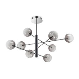 Candelabru Equinoxe 345437, 8xG4 2W, D 128 cm, metal