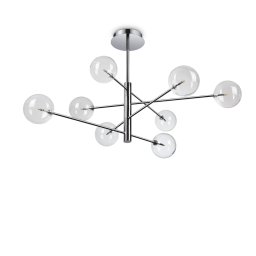 Candelabru Equinoxe 275178, 8xG4 2W, D 128 cm, crom, metal