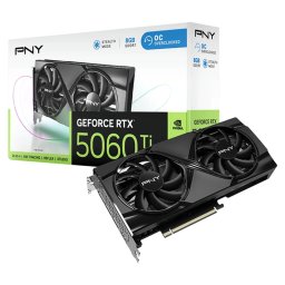 PNY VCG5060T8DFXPB1-O Overclocked Dual Fan GeForce RTX 5060 Ti 8GB GDDR7 DLSS4
