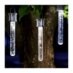 Lampă LED solară Aigostar LED/0,006W/1,2V crom 6500K IP44