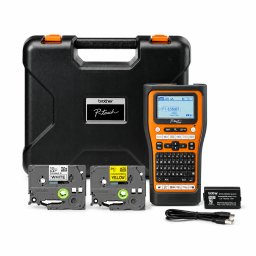 Imprimanta profesionala de etichete Brother P-Touch PT-E560BT Bluetooth pentru identificare tehnica avansata cu 2 benzi TZe