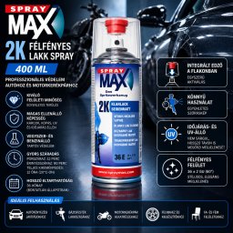 Lac Transparent 2K Semi-Lucios Spray 400 ml – SprayMax
