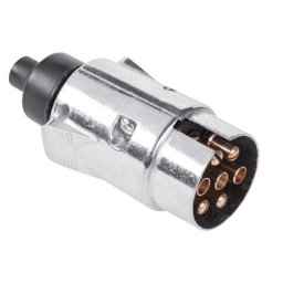 Mufa tata pentru remorca din aluminiu, conector 7 pini pentru instalatia electrica