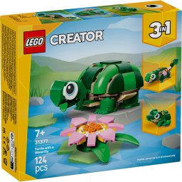 LEGO Creator 3 in 1 Broasca testoasa cu floare de nufar 31377