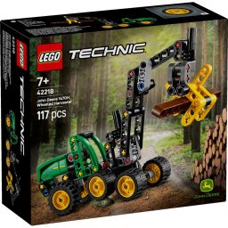 LEGO Technic John Deere 1470H utilaj de taiat si stivuit copaci 42218