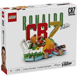 LEGO Cristiano Ronaldo Momente Importante din Fotbal 43012