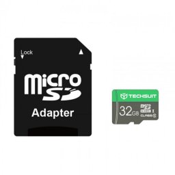 Card memorie Card de memorie microSDHC Techsuit de - THCM11 - Green 32 GB