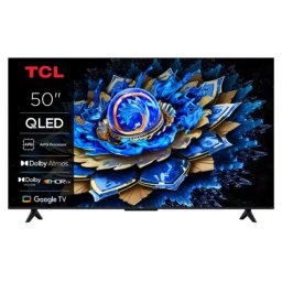 Televizor QLED SMART TCL 50T69C, 4K Ultra HD, 127 cm, Negru