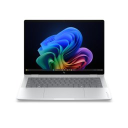 Laptop HP EliteBook X Flip G2i DG1B9ET, Intel Core Ultra 7 356H, 14 inch Touch, RAM 32GB, SSD 1TB, Intel Graphics, Windows 11 Pro, Glacier Silver