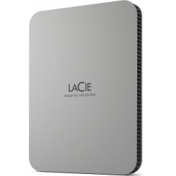 HDD Extern LACIE by Seagate Mobile Drive V2 4TB, USB 3.0, 2.5inch, Moon Silver
