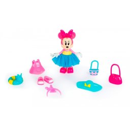 Papusa Minnie Cu Accesorii - Fluffy Famingo