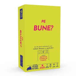 Joc de societate Pe bune?, limba romana