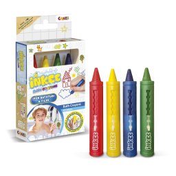 Craze - Creioane de baie Inkee 4 buc usor de curatat de pe suprafetele ceramice