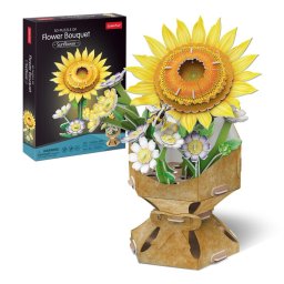 Cubic Fun - Buchet de flori 3D Floarea Soarelui 102 piese