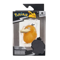 Pokemon - Figurina de actiune Select 7.5 cm, Translucent, Psyduck W6