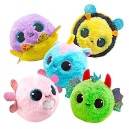 Craze - Jucarie de colectie Bounzz animalute saltarete din plus cu diametru de 6 cm diverse modele