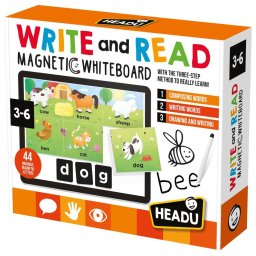 Headu Teacher Tested - Joc Magnetic Sa Invatam Sa Citim Si Sa Scriem In Engleza