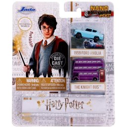 Harry Potter2 Set 2 Masinute The Knight Bus Si Ford Anglia 1959