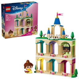 Set LEGO Disney - Miniprințesele Belle și Tiana la castel (43291)