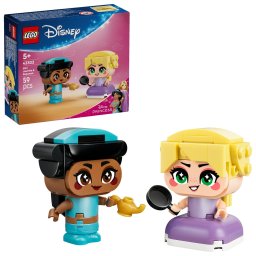 Set LEGO Disney - Miniprințesele Jasmine și Rapunzel (43303)