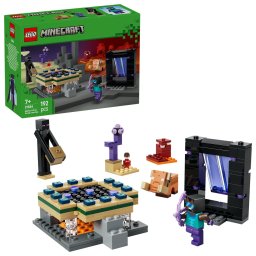 Set LEGO Minecraft - Călătorie prin portalurile Nether şi End (21584)