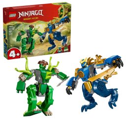 Set LEGO Ninjago - Robotul dragon al lui Jay în luptă (71853)