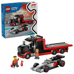 Set LEGO City - Camion de prezentare F1® cu mașină de curse Audi F1 (60493)